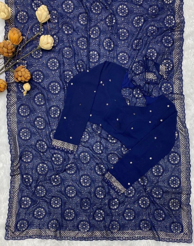 Georgette Saree