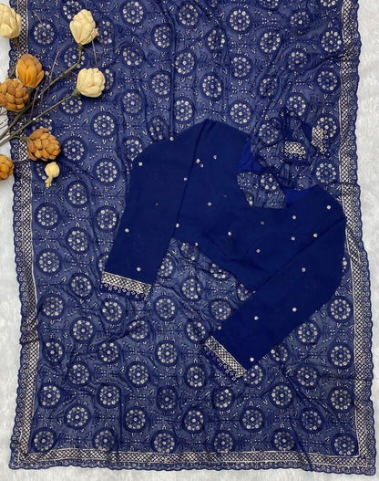 Georgette Saree
