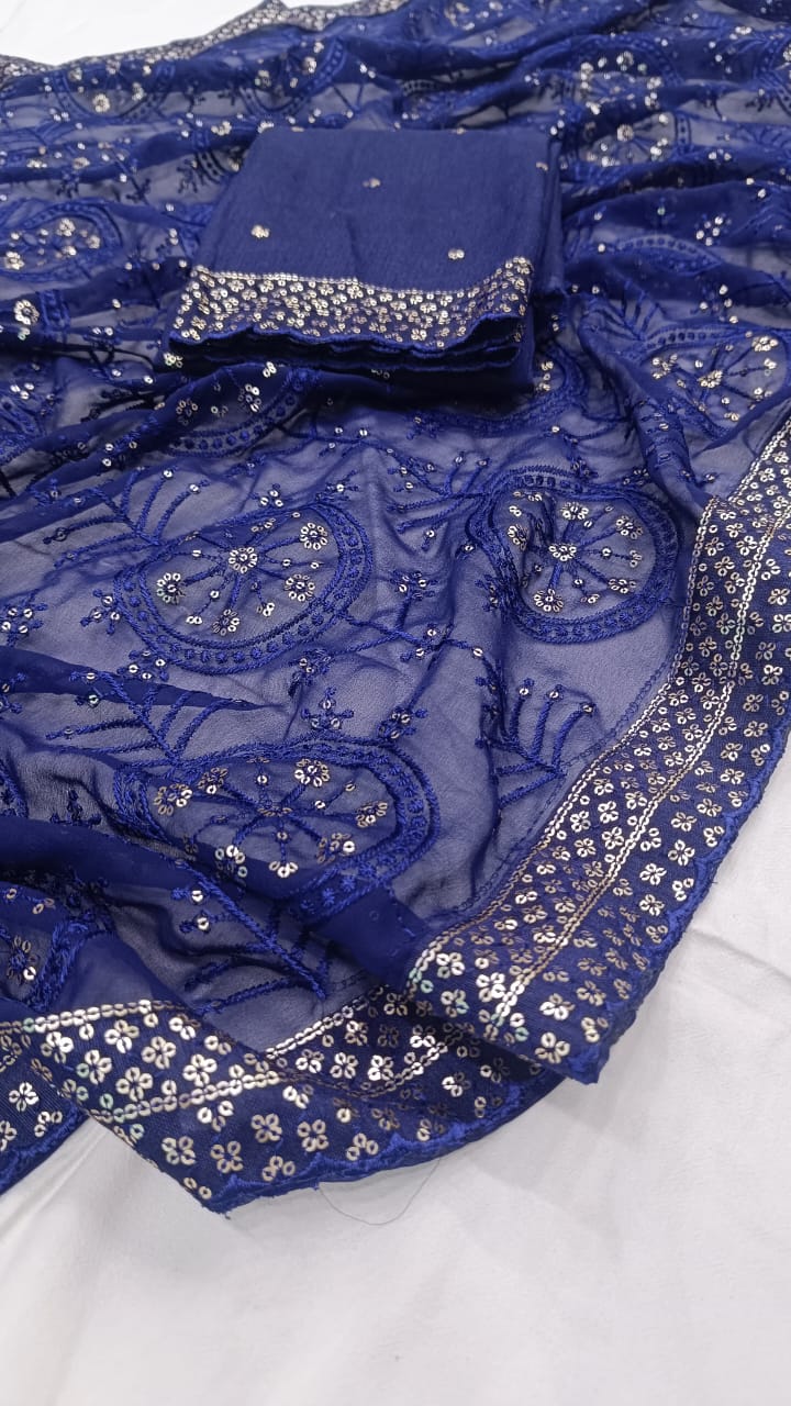 Georgette Saree
