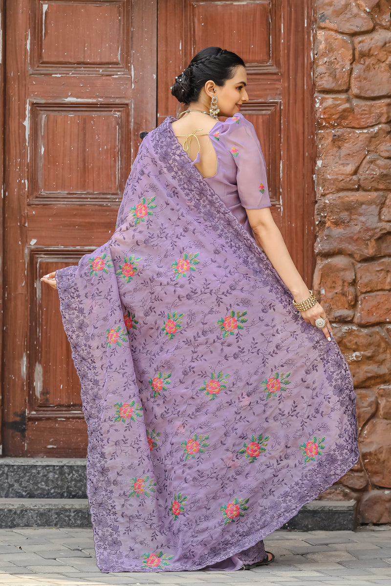 Chiffon Saree