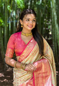 Kanjivaram Tissue Silk Saree