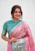 Kanjivaram Tissue Silk Saree