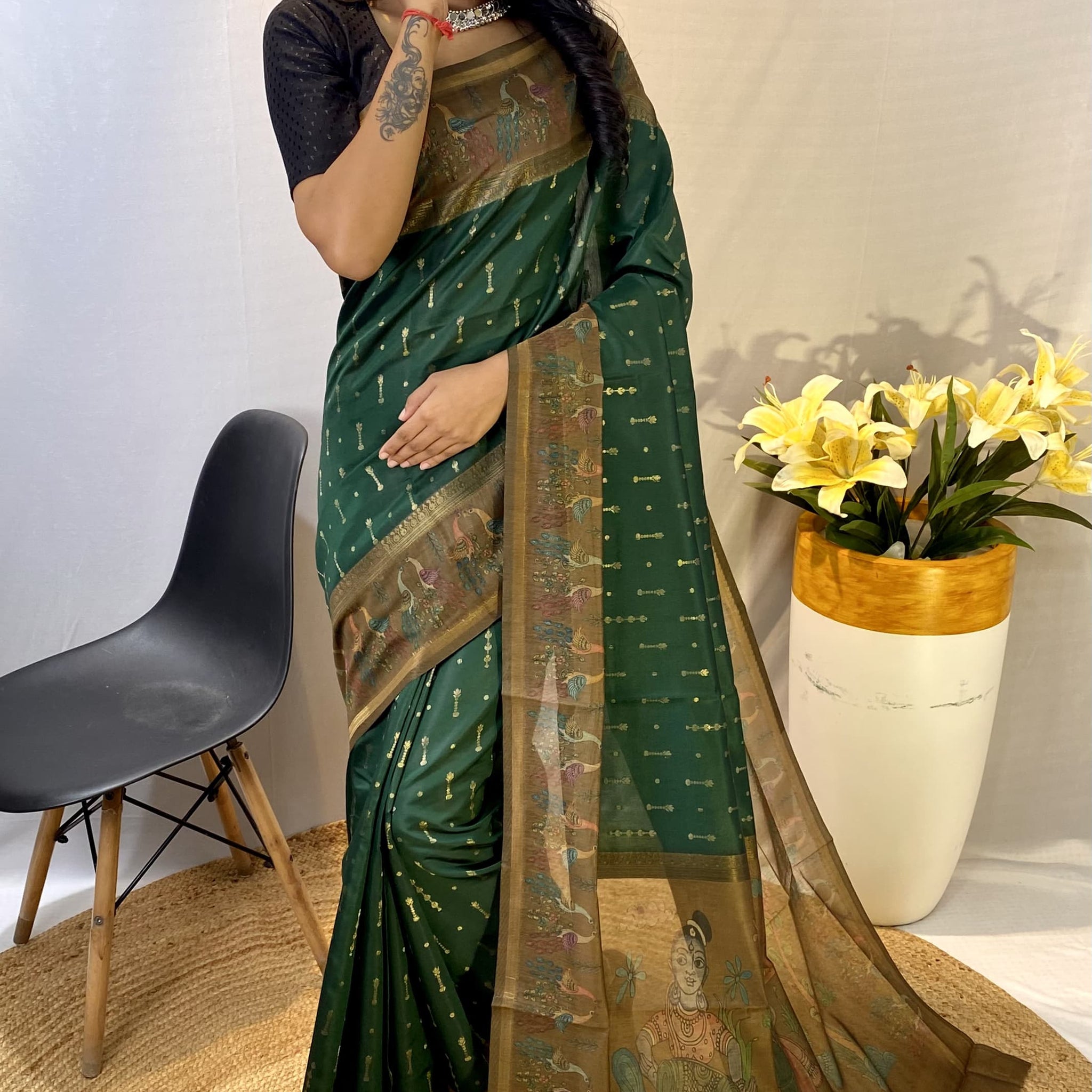 Chanderi Silk Saree