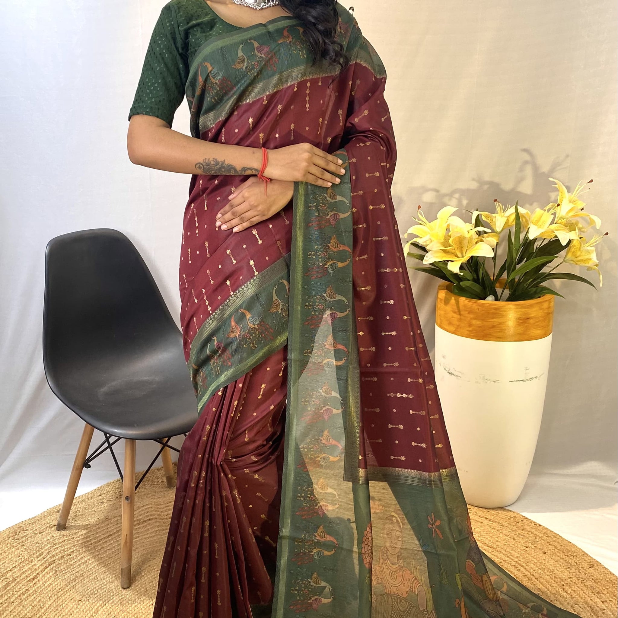 Chanderi Silk Saree