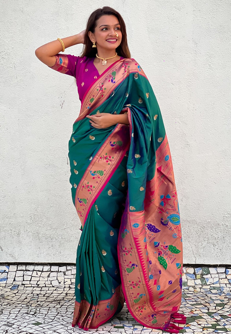 Paithani Silk Saree