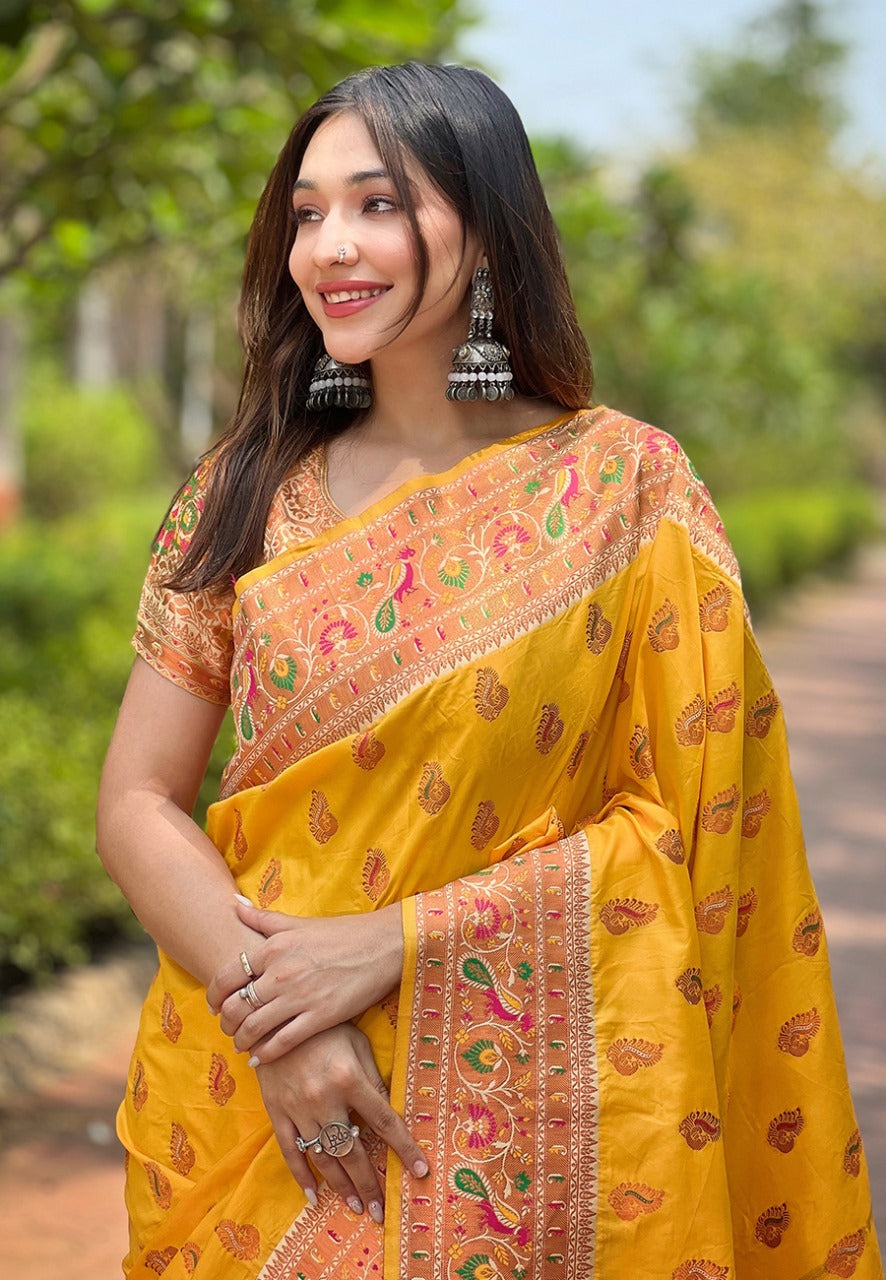 Paithani Silk Saree