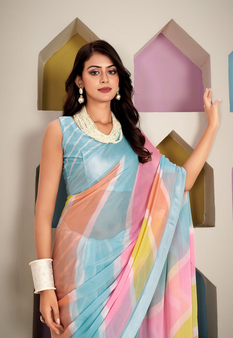 Chiffon Saree