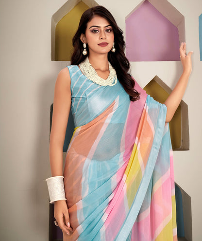 Chiffon Saree