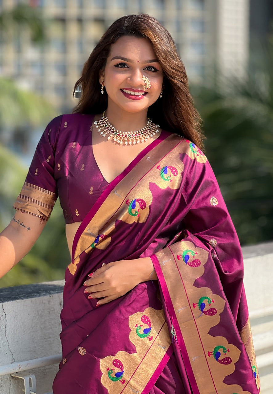 Paithani Silk Saree