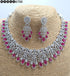 american diamond necklace Set