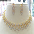 American Diamond Antique Stone Necklace Set