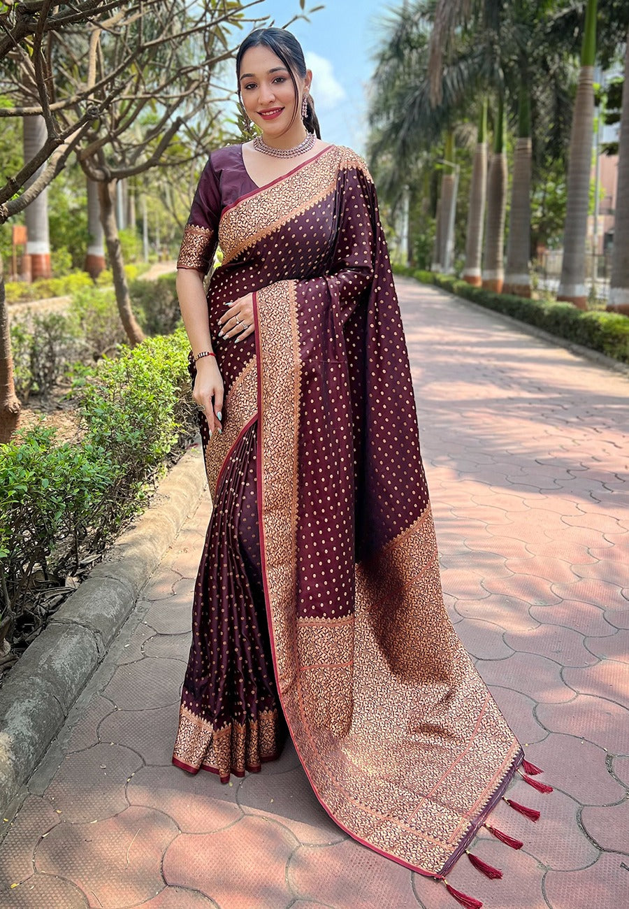 Banarasi Katan Silk Saree