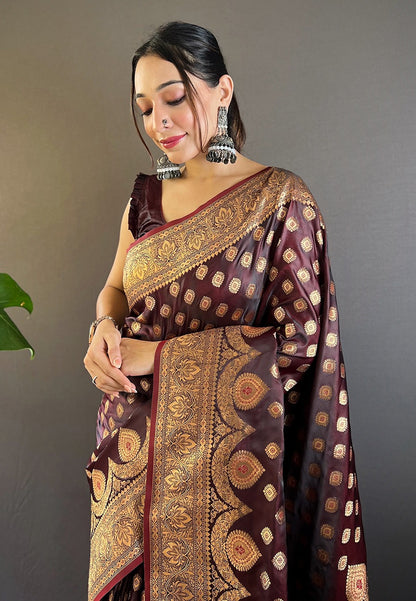 Banarasi Katan Silk Saree