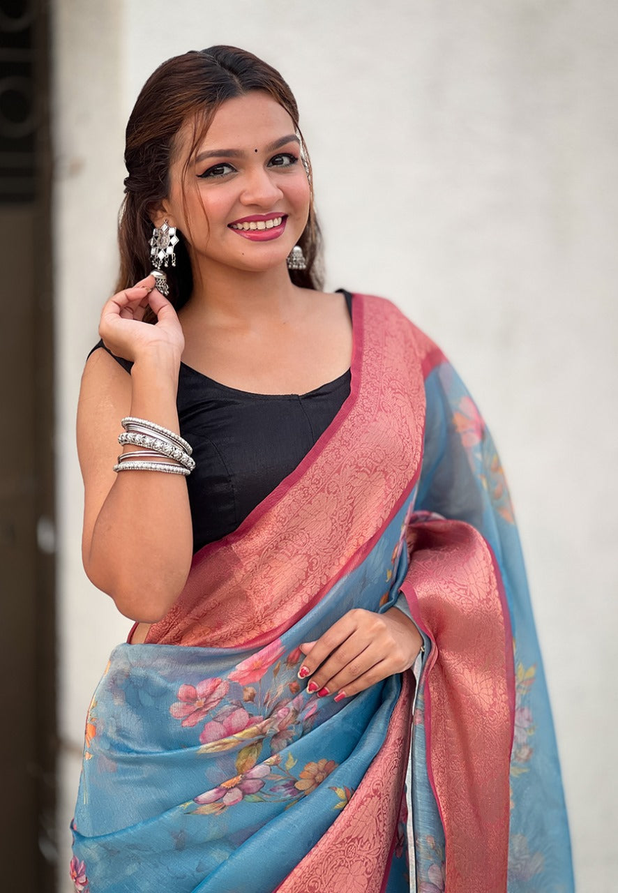 Tissue Silk Saree