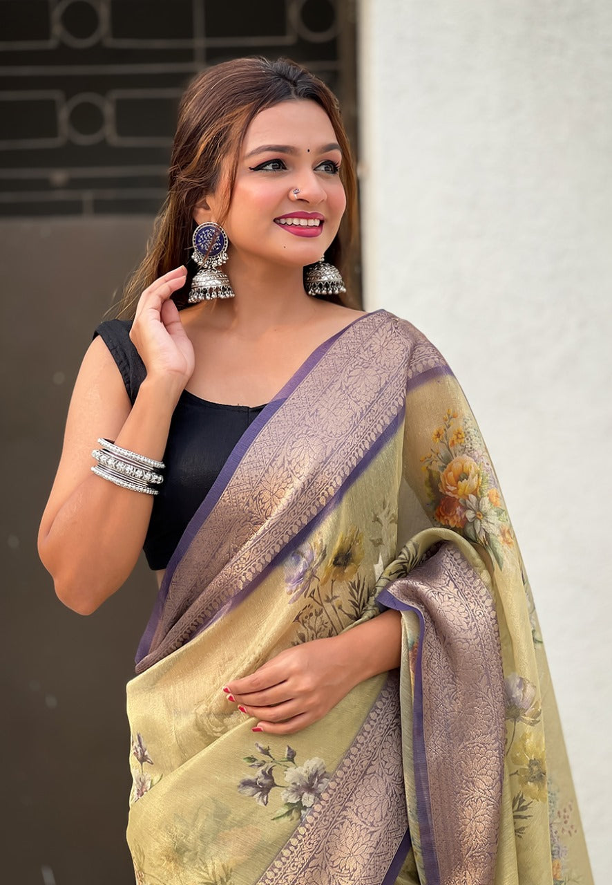 Tissue Silk Saree