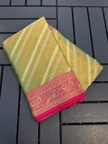 Tissue Leheriya Saree