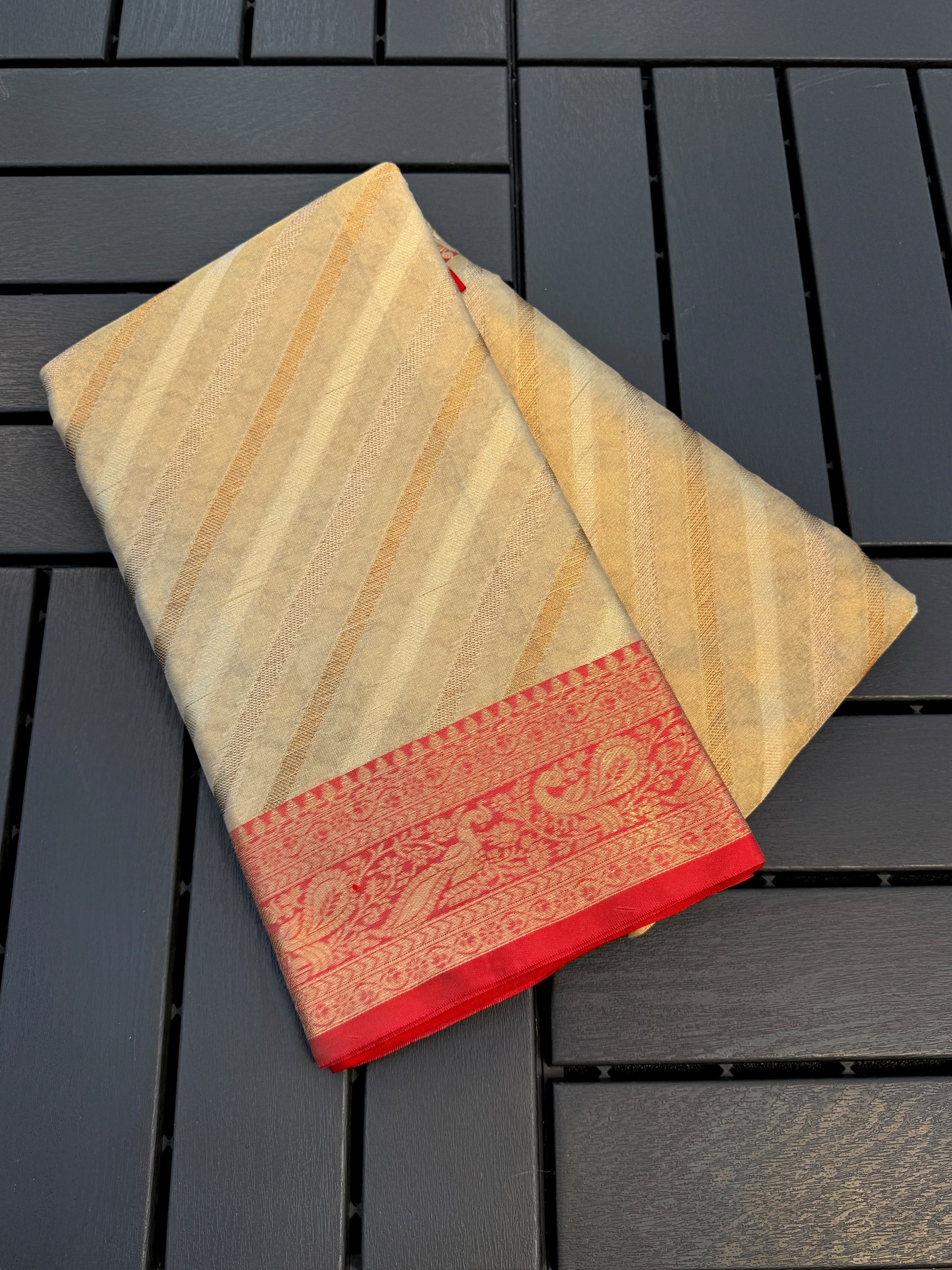 Tissue Leheriya Saree