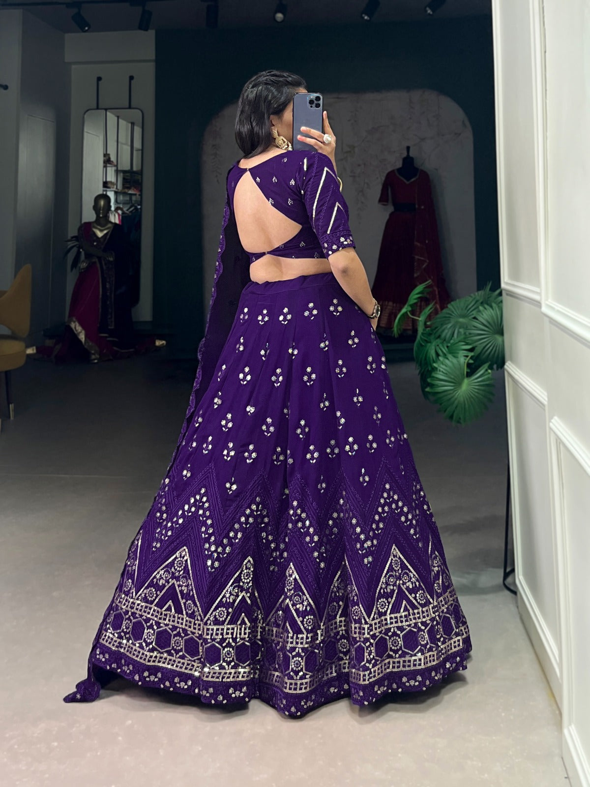 Georgette Lehenga Choli