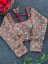 Long Sleeve Kalamkari Blouse
