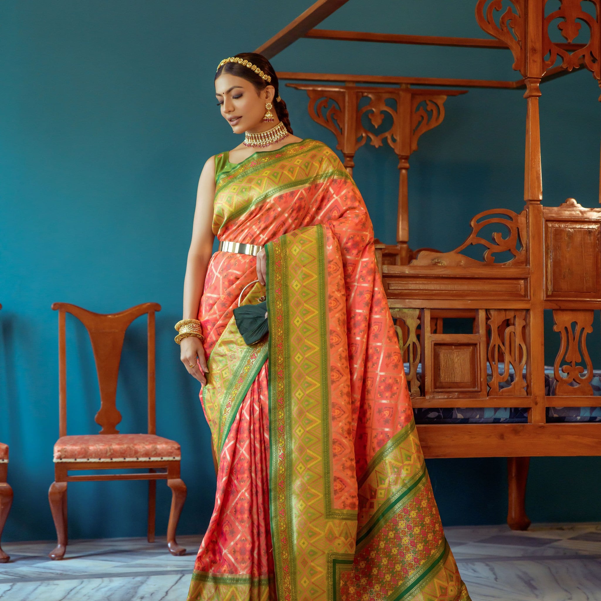 Banarasi Patola Silk Saree