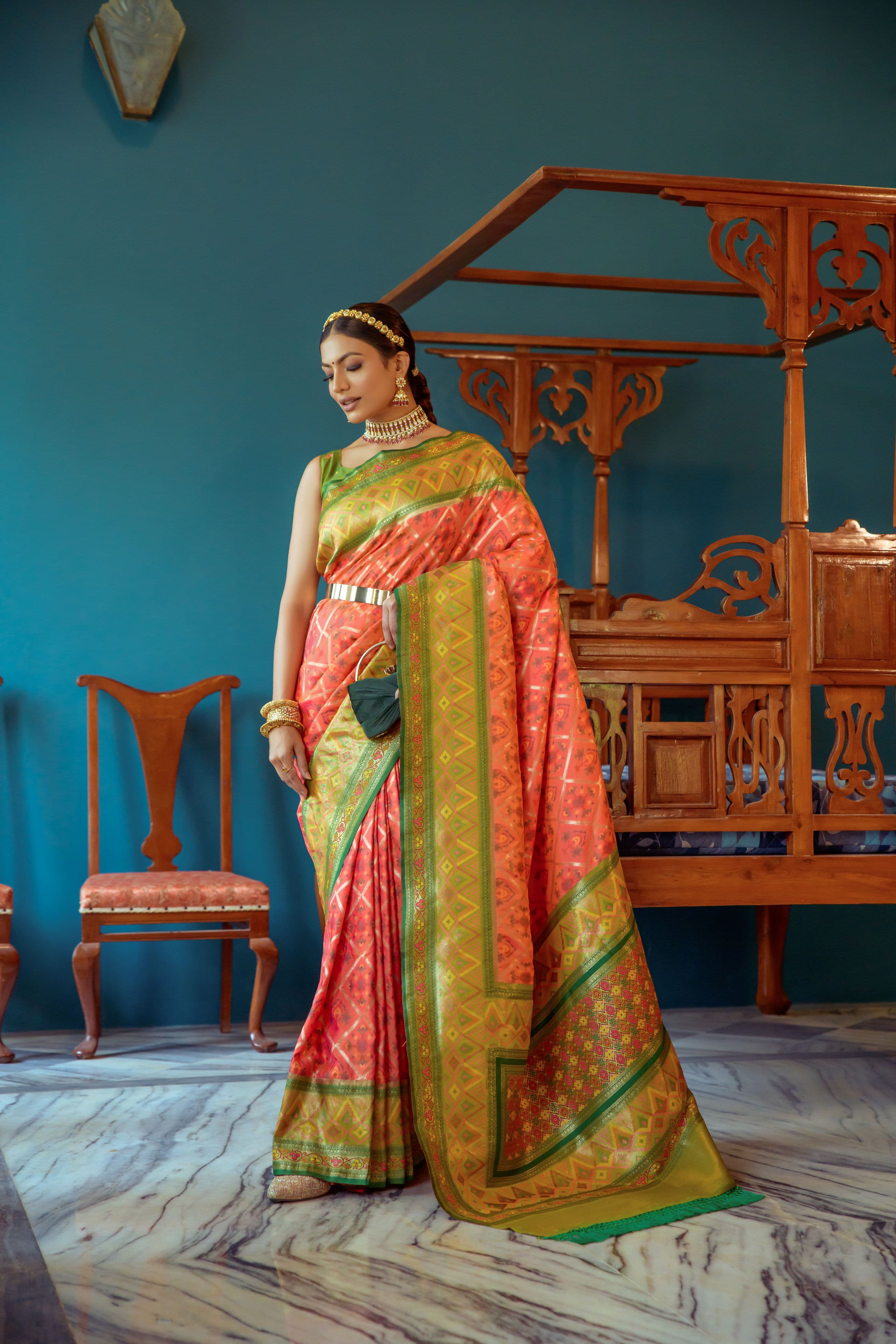 Banarasi Patola Silk Saree