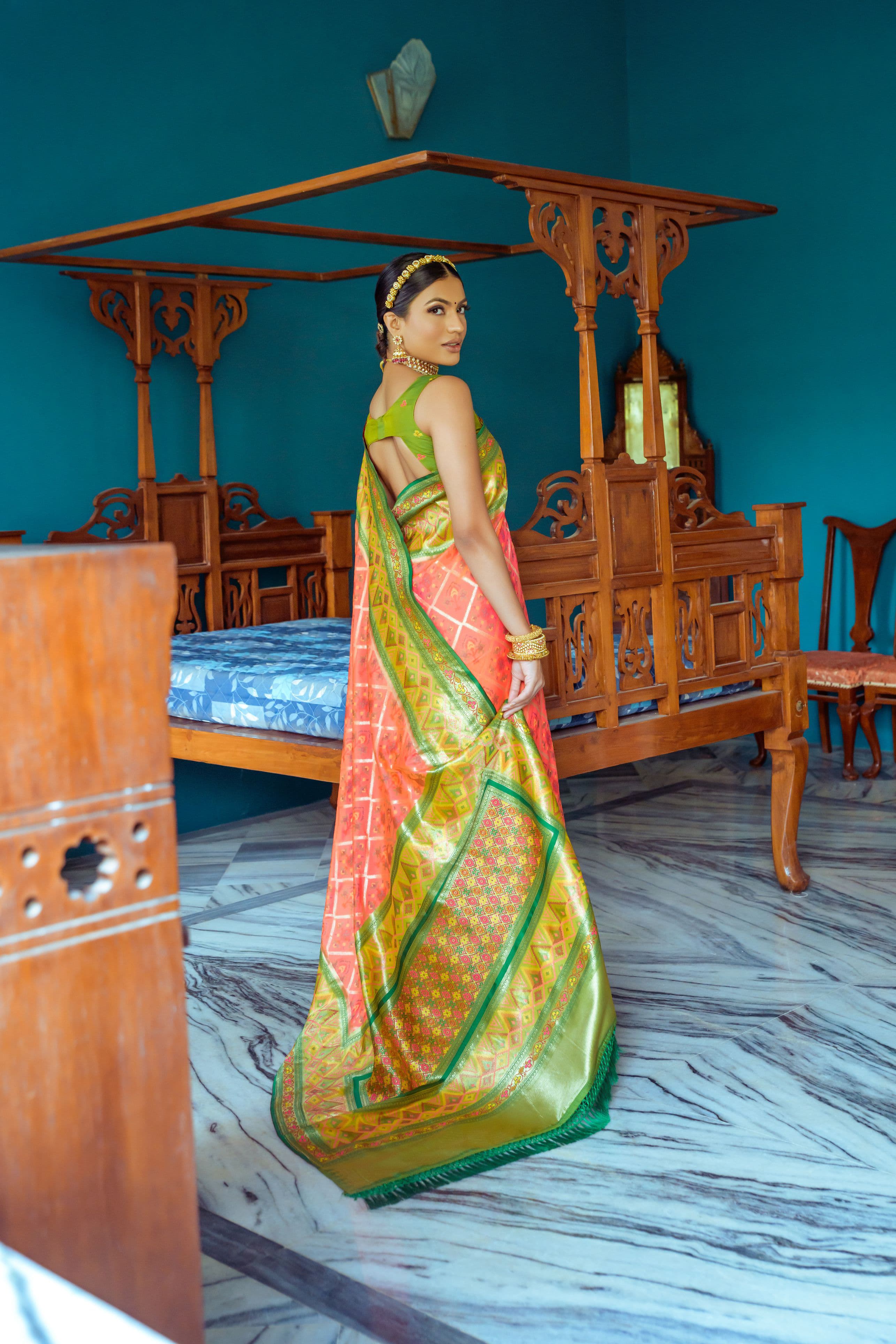 Banarasi Patola Silk Saree