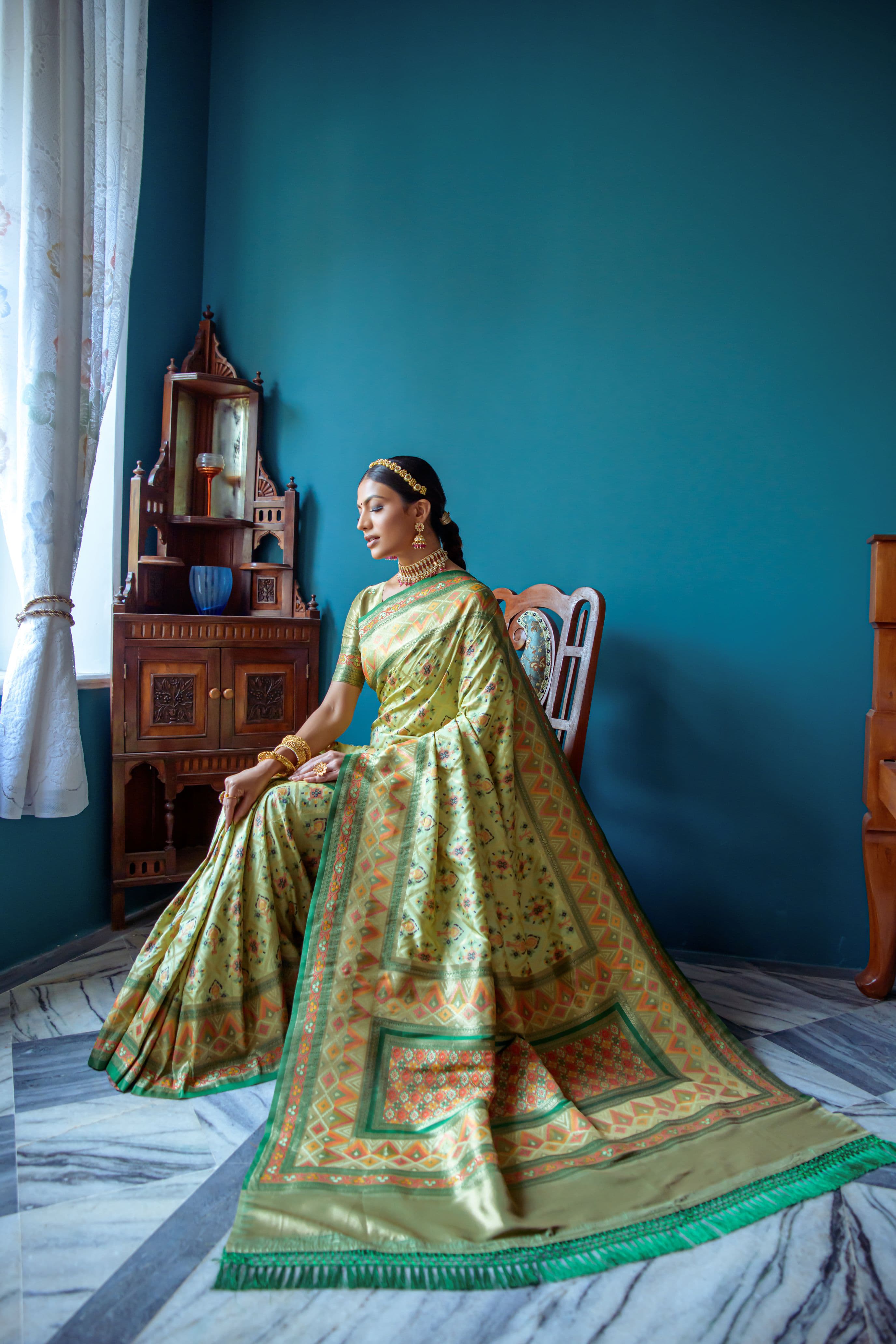 Banarasi Patola Silk Saree