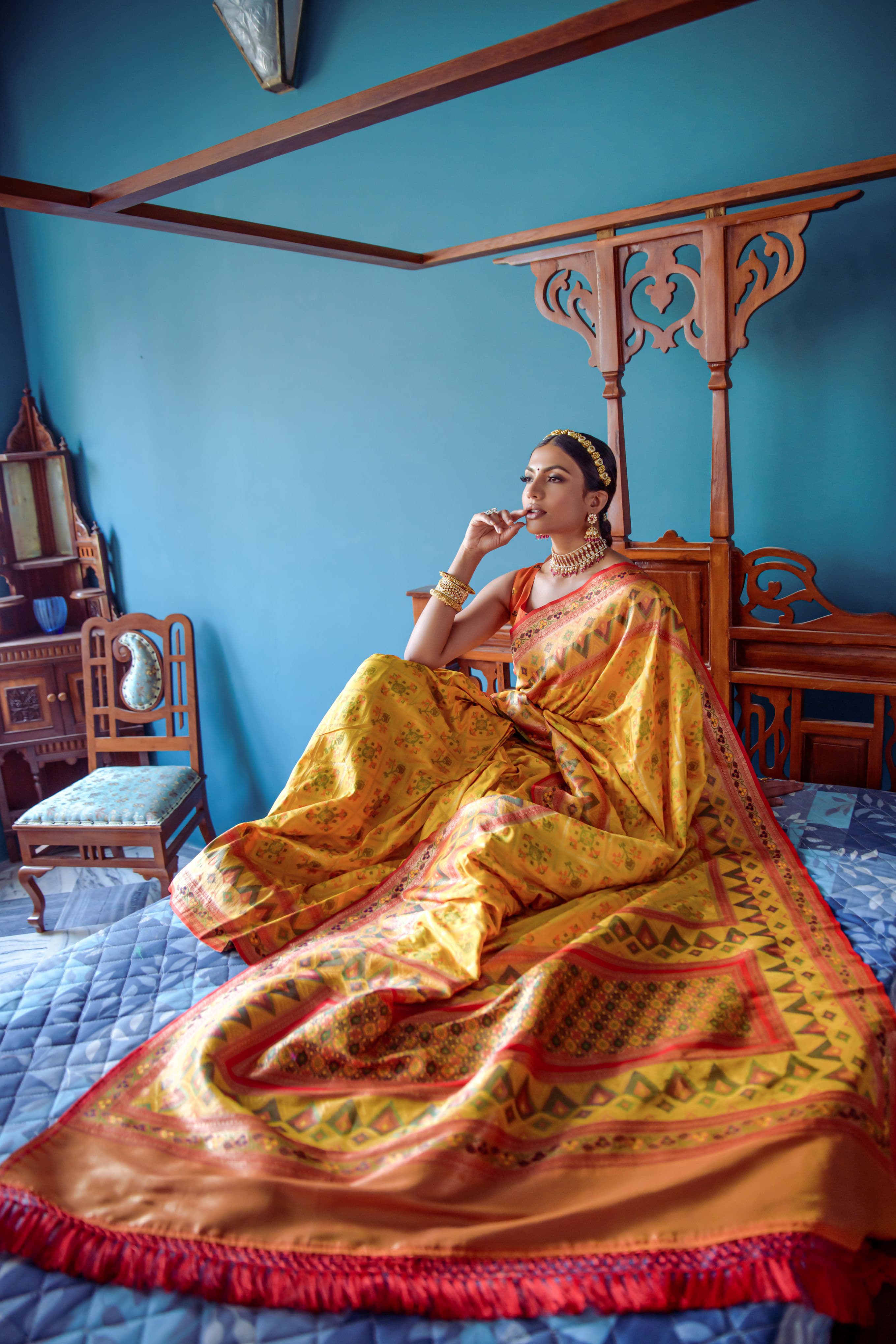 Banarasi Patola Silk Saree