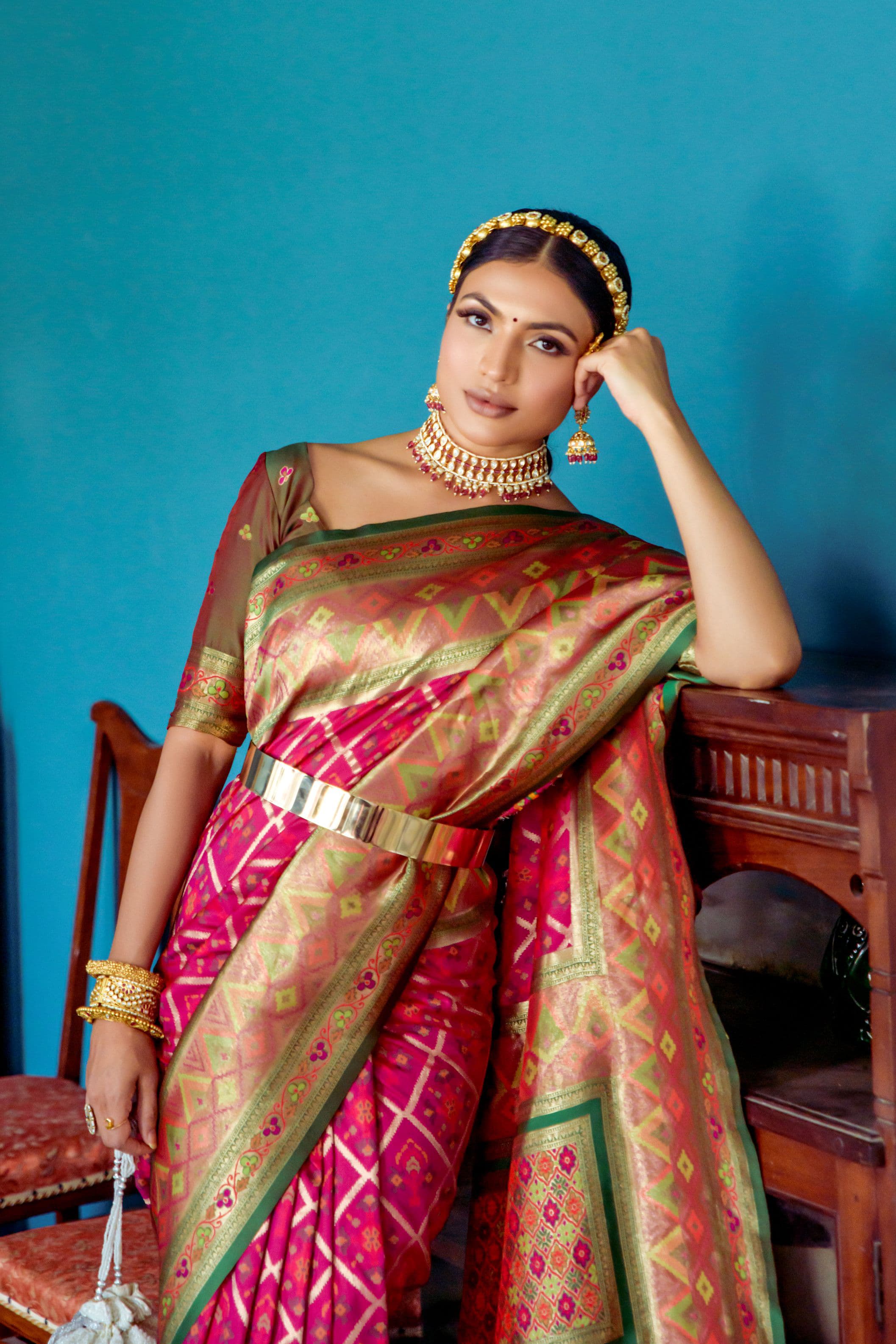 Banarasi Soft Patola Silk Saree