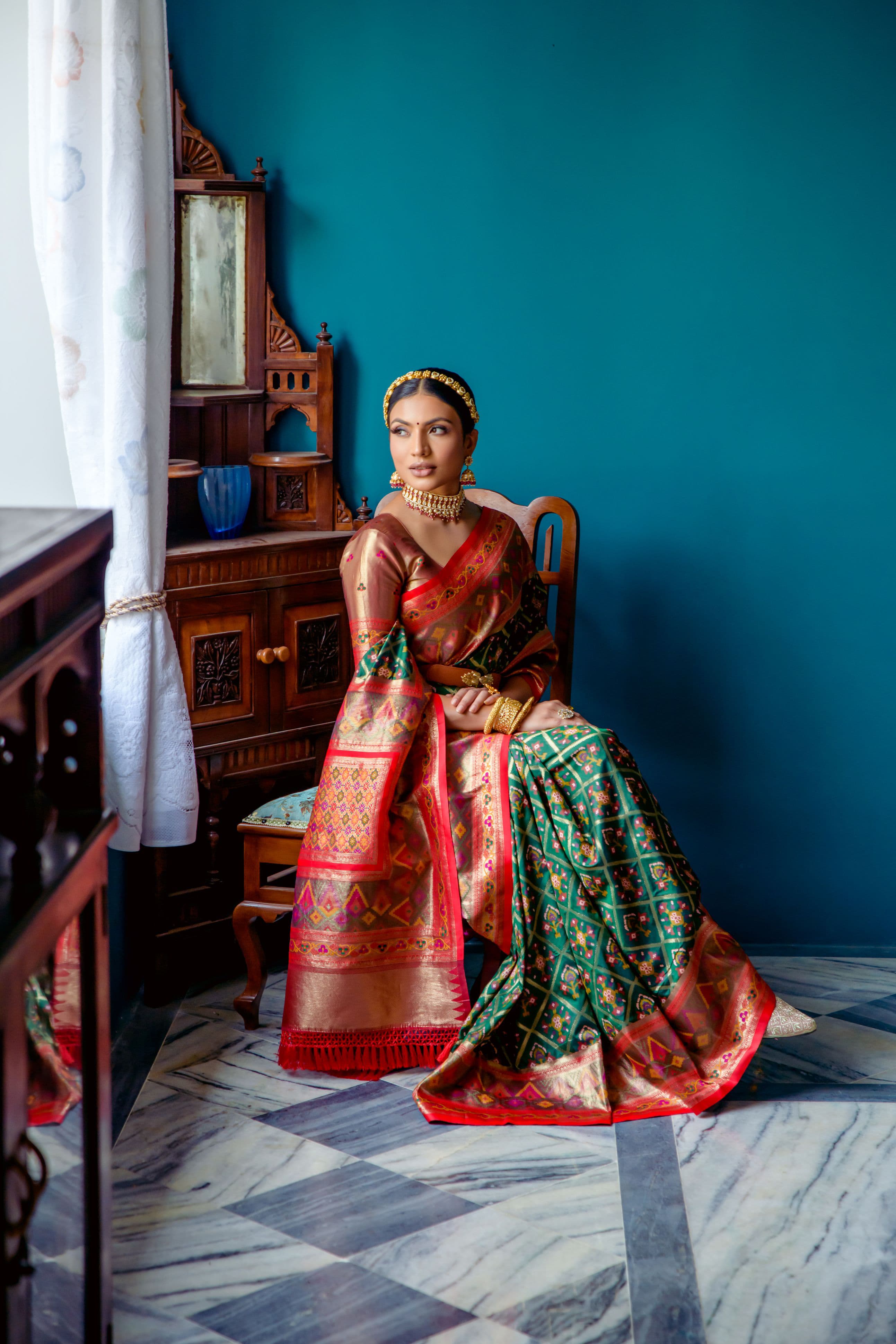 Banarasi Patola Silk Saree