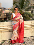 Kalamkari Print Saree