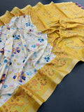 Kalamkari Print Saree