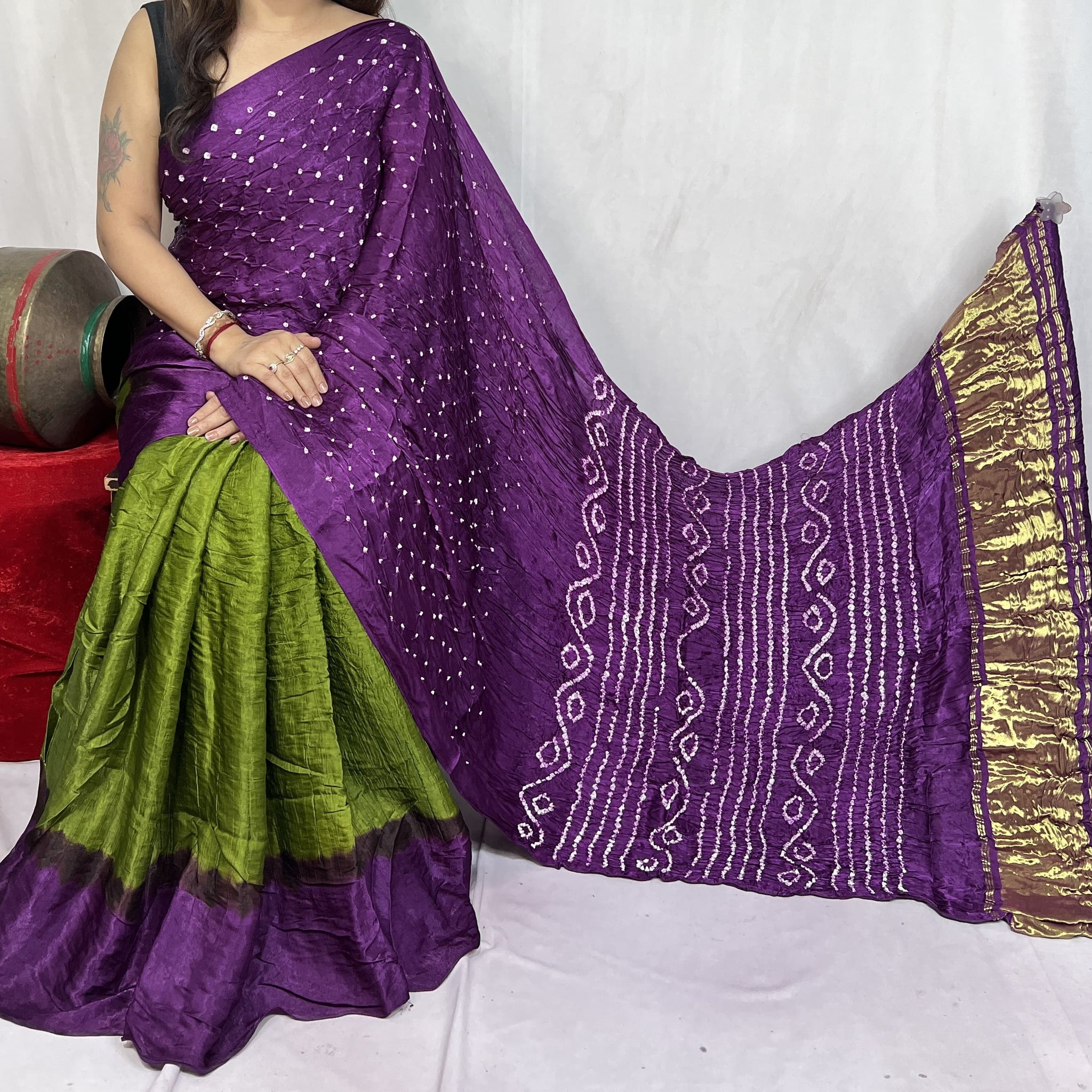Gajji Silk Saree