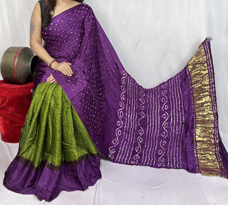 Gajji Silk Saree