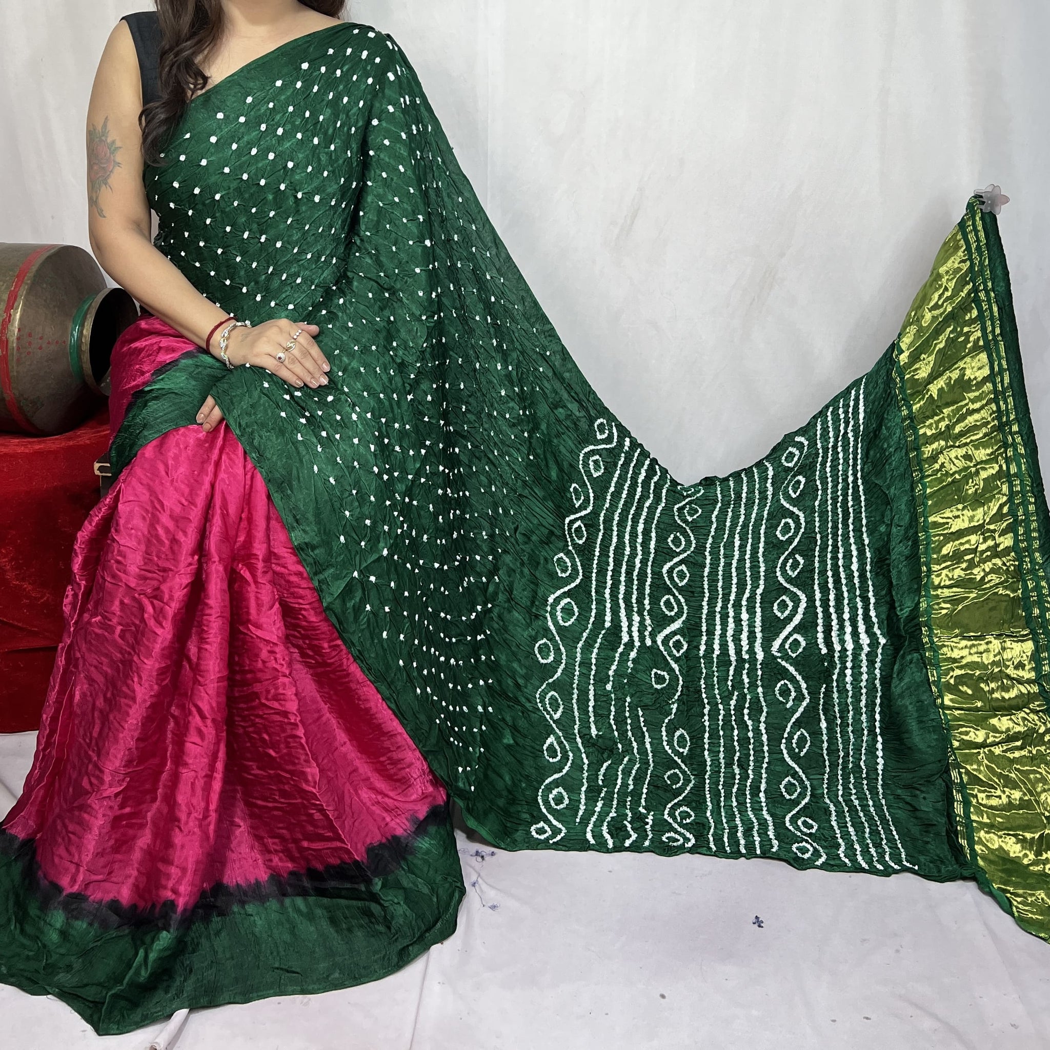Gajji Silk Saree