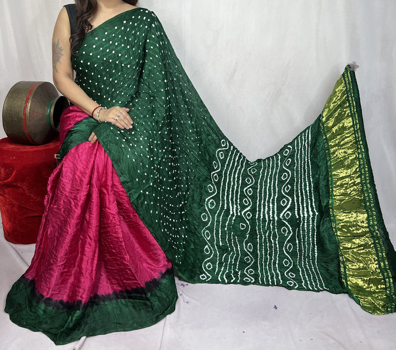 Gajji Silk Saree