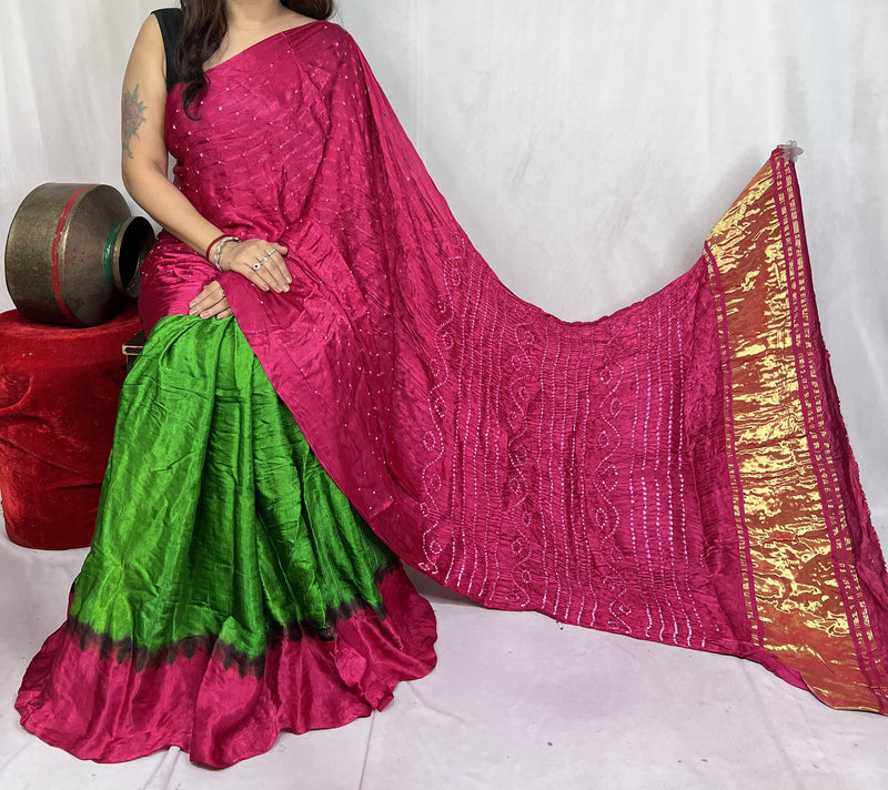 Gajji Silk Saree