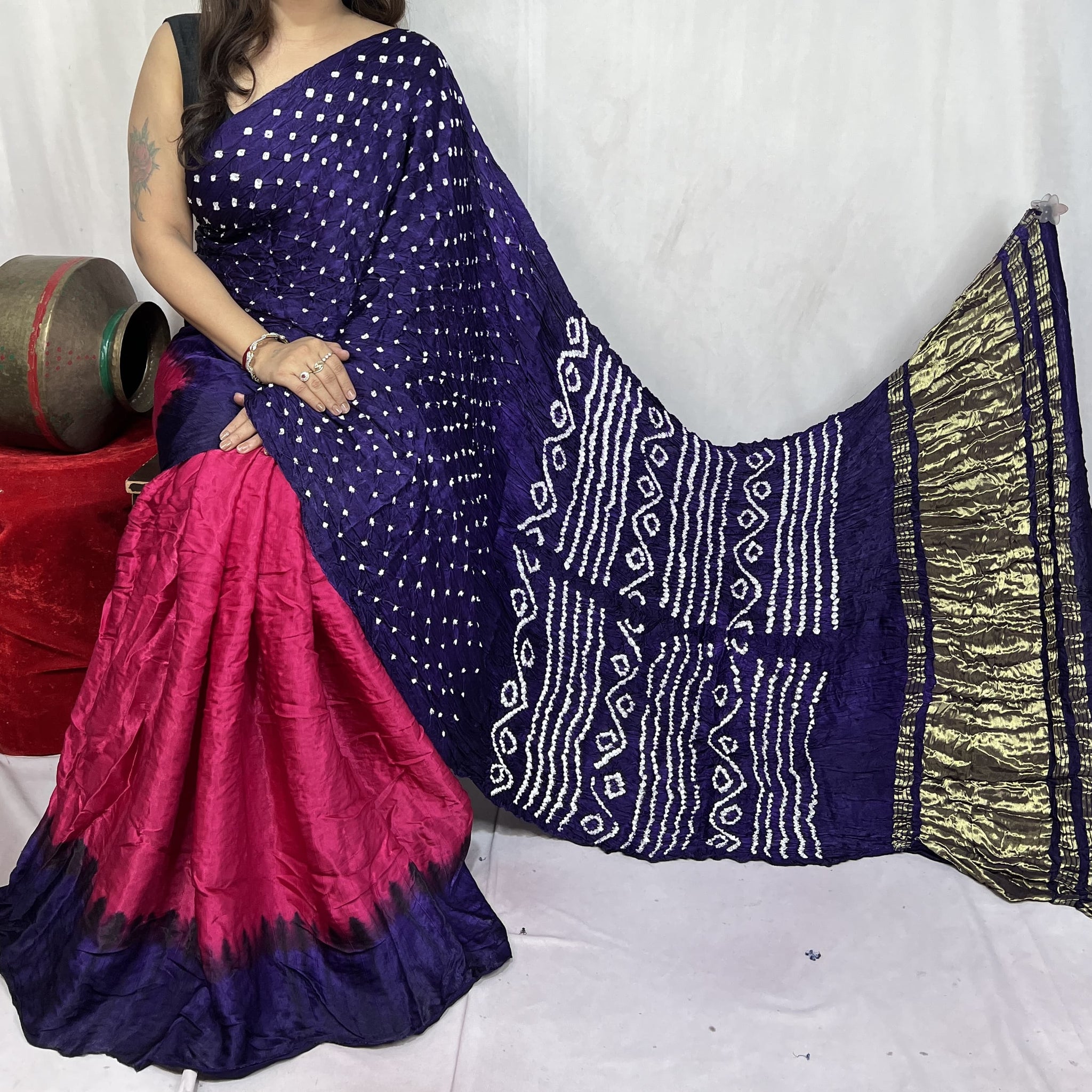Gajji Silk Saree