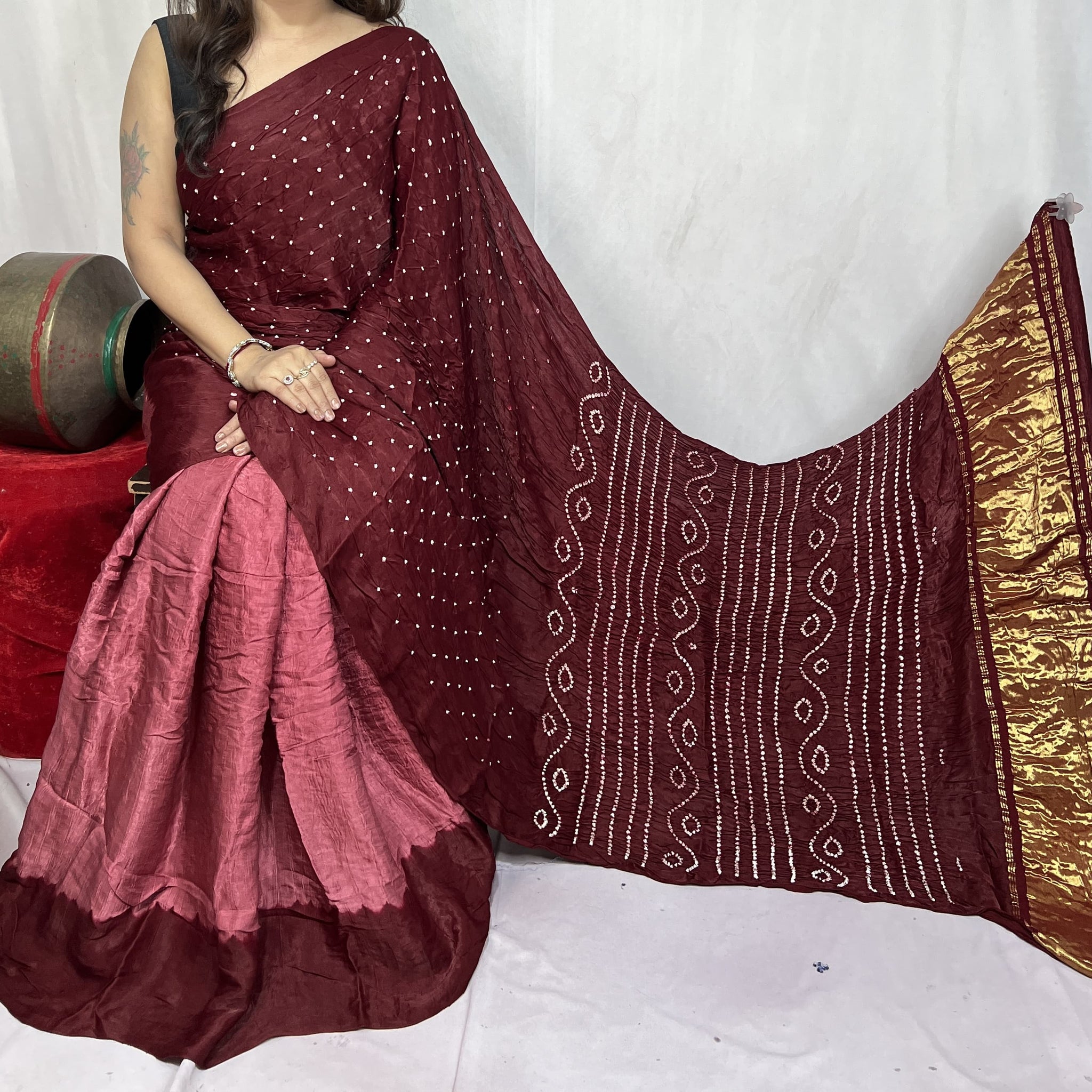 Gajji Silk Saree