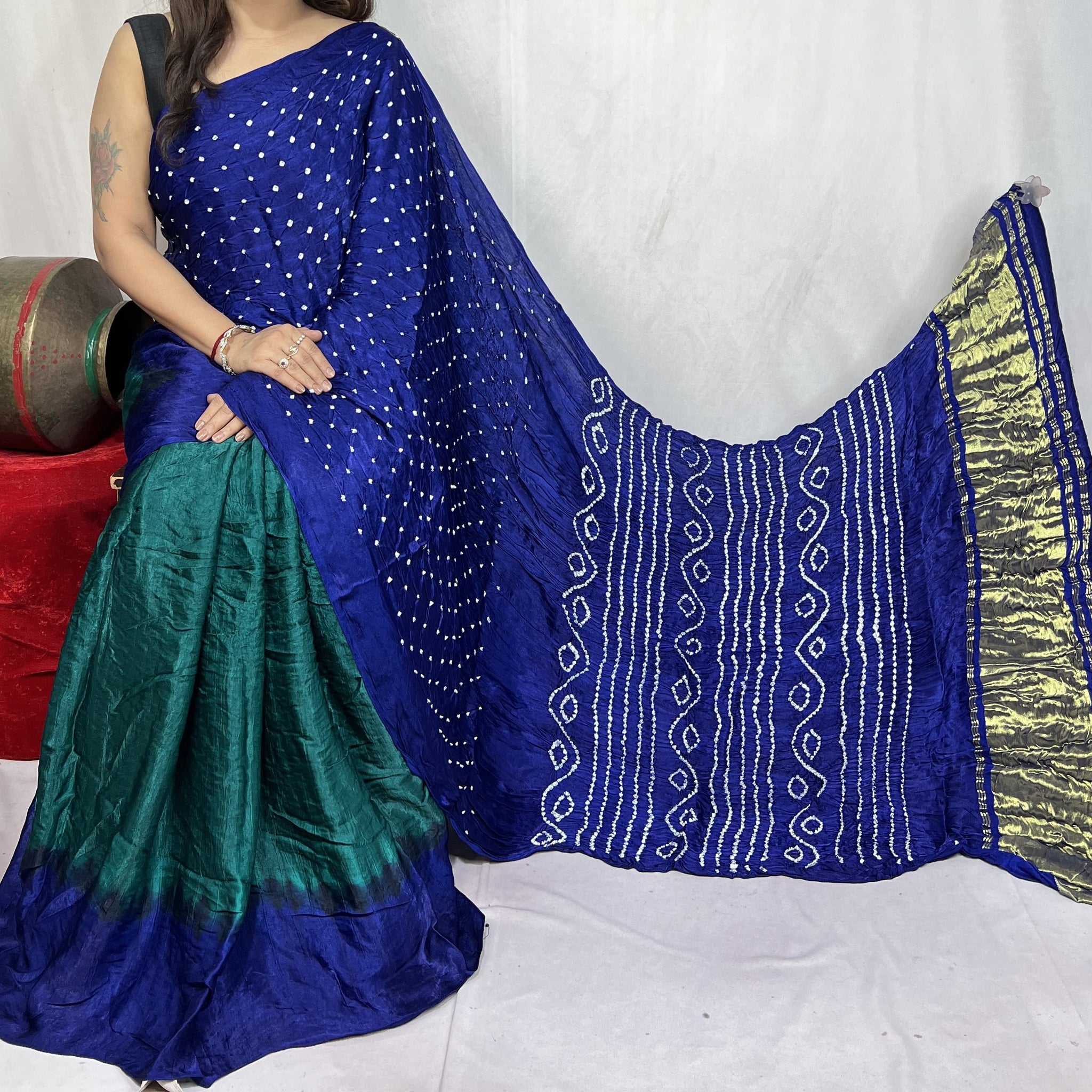 Gajji Silk Saree