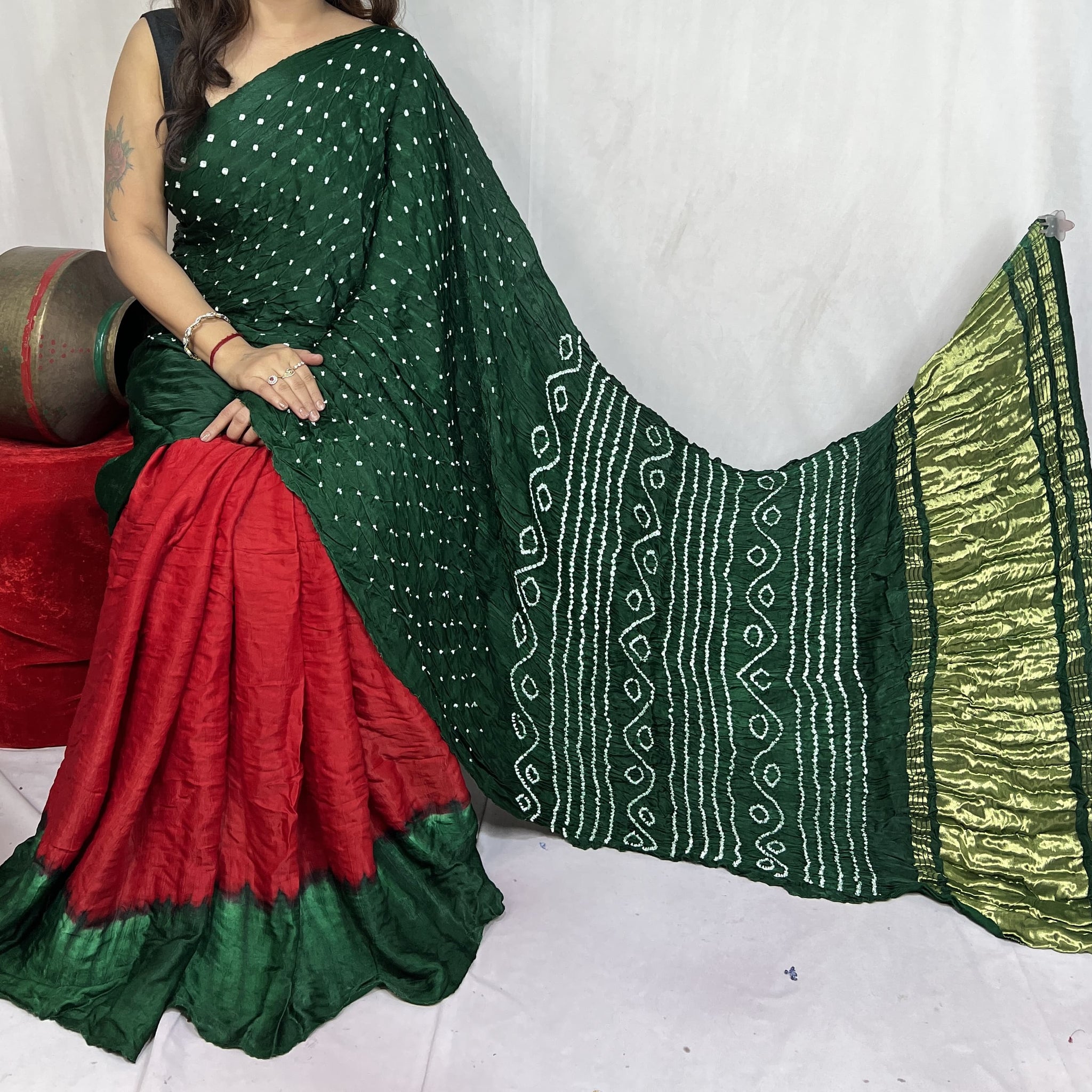 Gajji Silk Saree