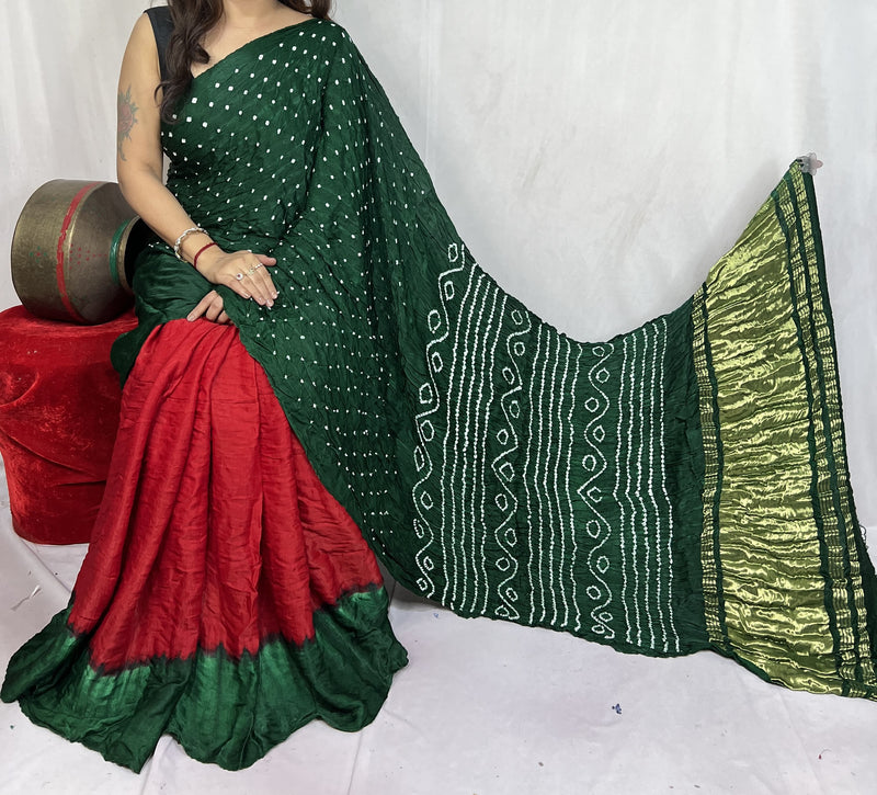 Gajji Silk Saree