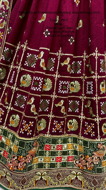 Patola Lehenga Choli