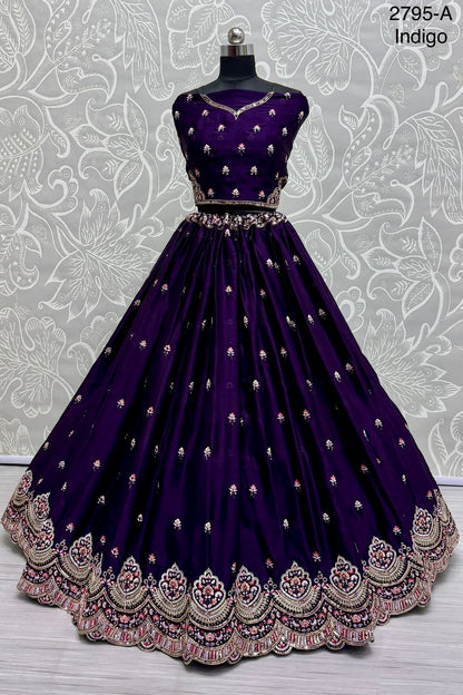Gadhwal Silk With Multi thread Patola  Lehenga Choli