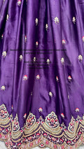 Gadhwal Silk With Multi thread Patola  Lehenga Choli