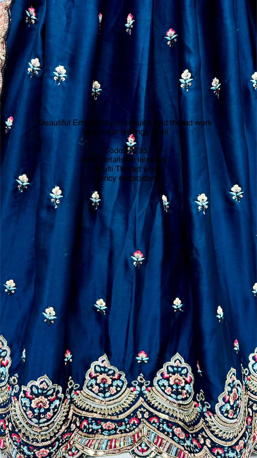 Gadhwal Silk With Multi thread Patola  Lehenga Choli