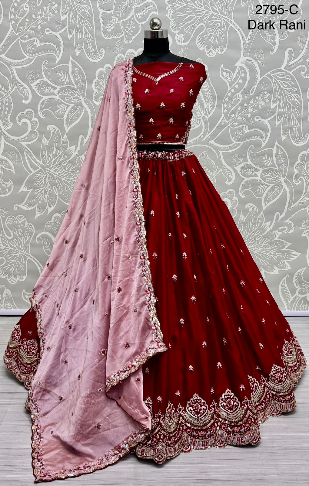 Gadhwal Silk With Multi thread Patola  Lehenga Choli