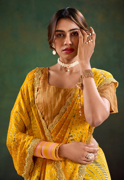 Chiffon Saree