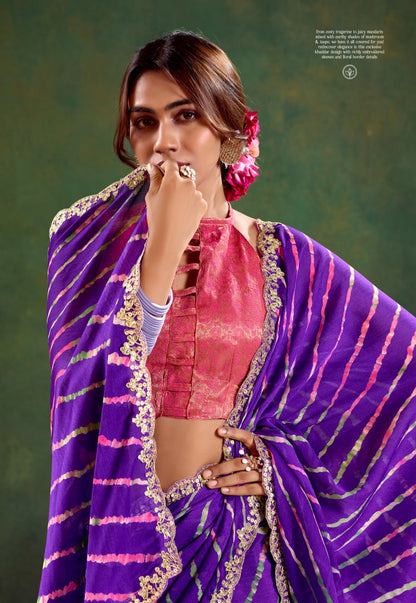 Chiffon Saree