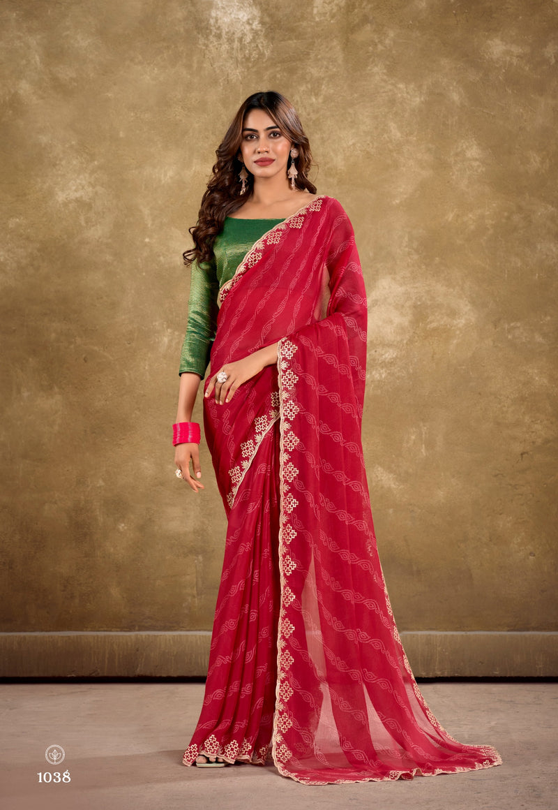 Chiffon Saree